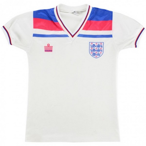 Tailandia Camiseta Inglaterra 1ª Retro 1980 Blanco